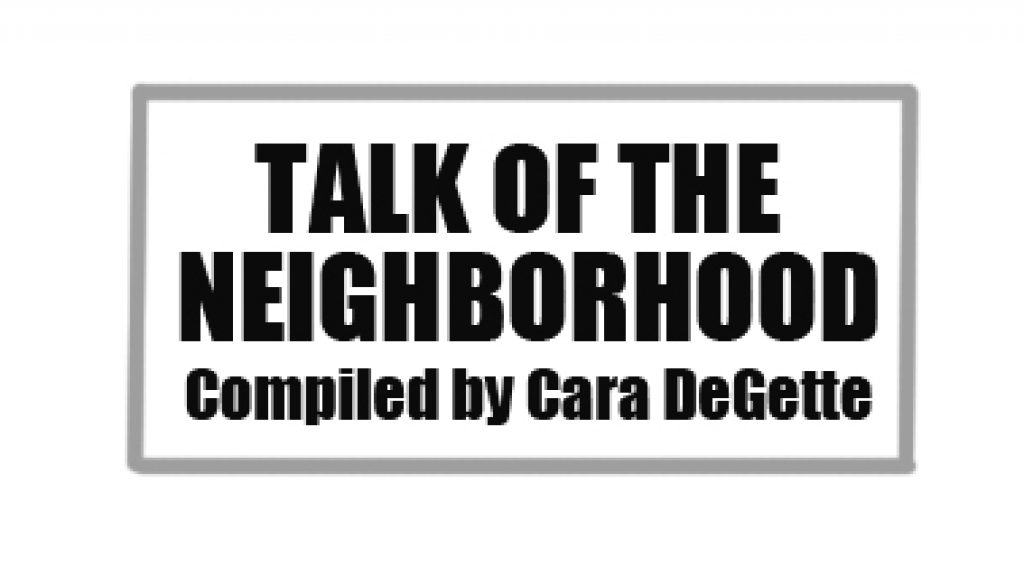 Talk of the neighborhood